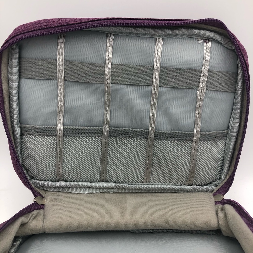 DIGITAL Travel Bag Pouch for Electronics Purple - Picture 8 of 12